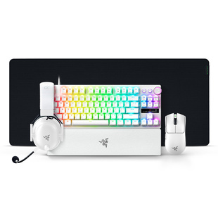 Razer雷蛇毒蝰V3专业版Pro猎魂光蛛专业竞技键鼠垫耳机电竞全家桶