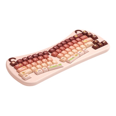 BOW航世 三模人体工学ipad键盘无线蓝牙适用苹果华为荣耀小米平板专用妙控鼠标套装matepadpro11外接键鼠打字