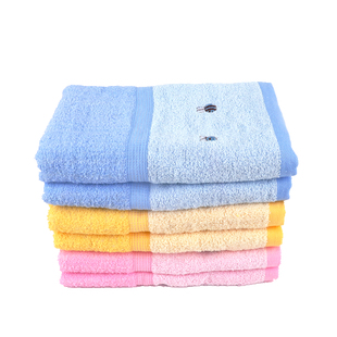 60*120cm中号浴巾纯棉小号浴巾50*100cm加长加大毛巾儿童洗澡擦干