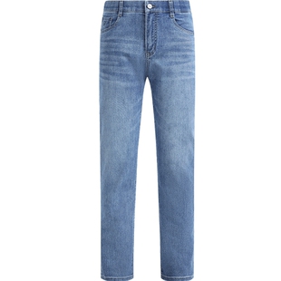 【轻薄透气】浪登2026夏季新款牛仔裤男弹力亲肤弹力休闲长裤子