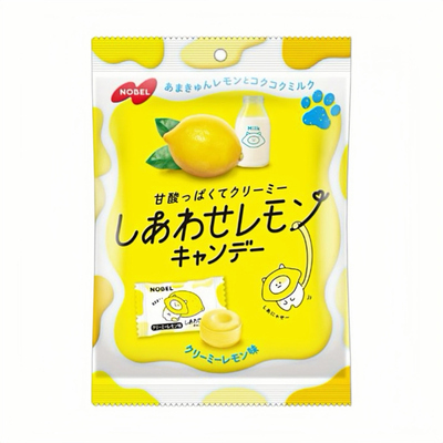 日本进口诺贝尔超酸维C柠檬硬糖