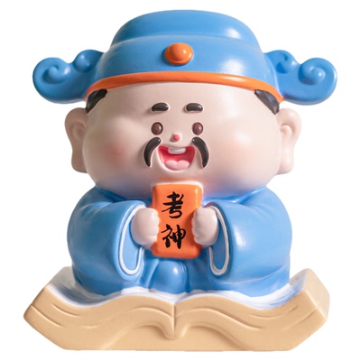 考研上岸摆件文曲星文昌帝君神像