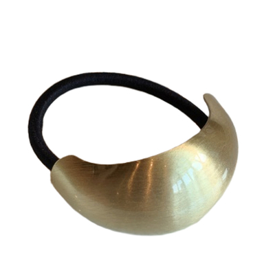 简约不规则弧面马尾皮筋