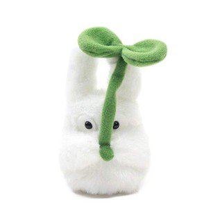 日本正品totoro宫崎骏周边正版手玉荷叶龙猫沙包毛绒公仔玩偶娃娃