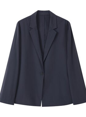 【商场同款】LILY新款驳领修身商务通勤薄款西装外套女西服
