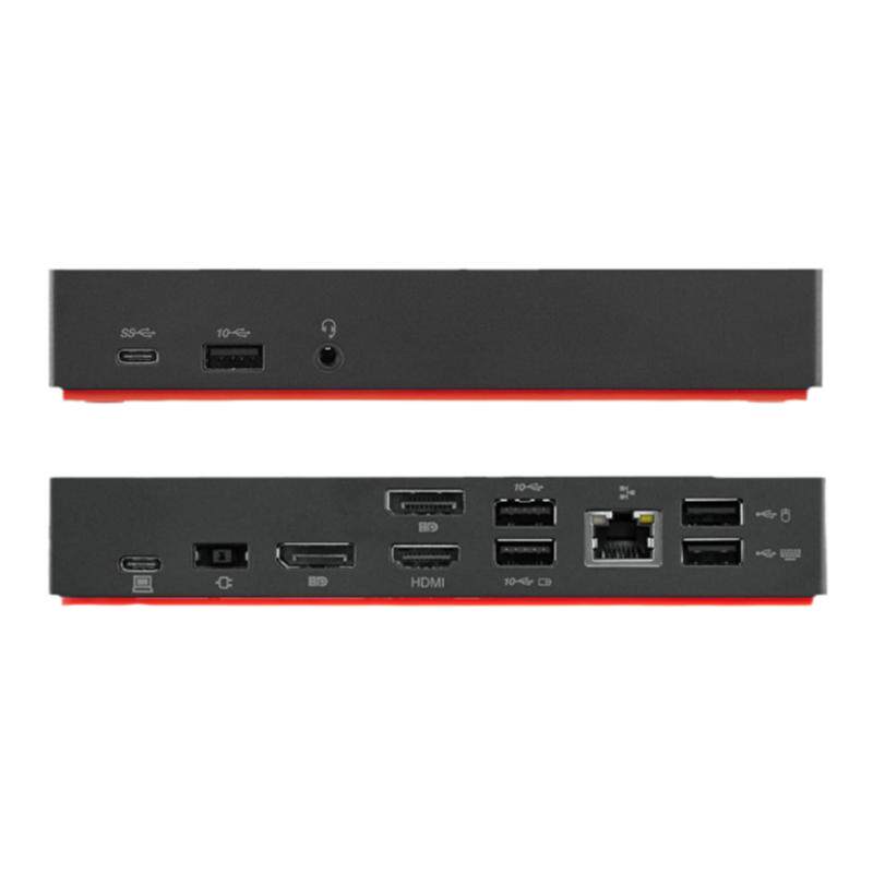 ThinkPad联想雷电4/3 USB-C扩展坞MAC双屏4K异显40B0 40AN AS AF