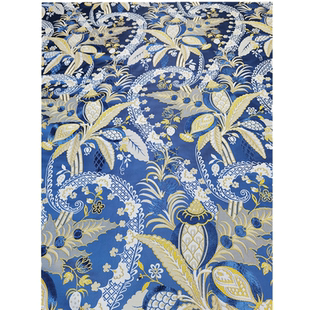 厂家直销欧美式2米8宽高精密大提花特价沙发布料库存限量清仓处理