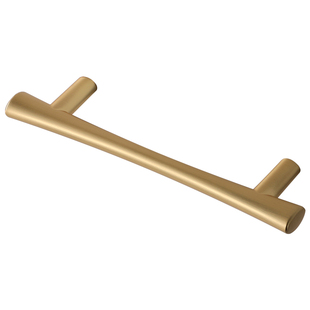 烁盾拉丝金色拉手衣柜门把手简约柜门抽屉小拉手衣柜现代轻奢单孔