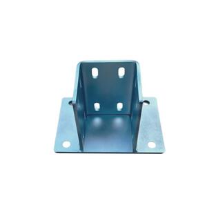 铝型材地脚靠墙连接件3030/4080/4040/8080杯型地脚/方型三面固定