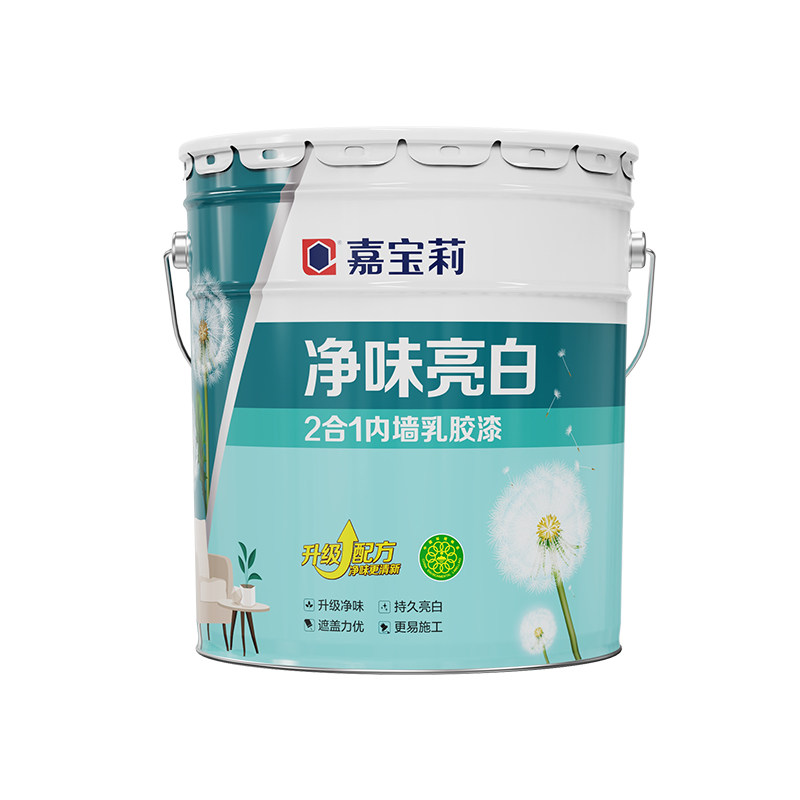 嘉宝莉G101涂料内墙漆乳胶漆白色环保刷墙室内家用水性漆油漆