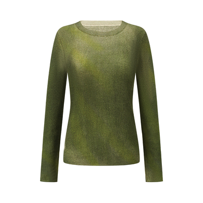 deepmoss潮汐雾染羊毛上衣