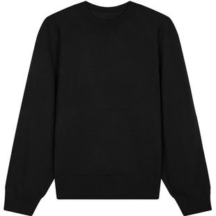 速写男装秋冬新款休闲宽松毛衫羊毛打底简约圆领套头舒适时尚上衣