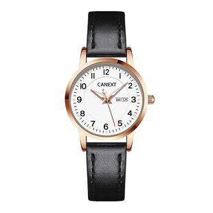 公务员考试专用手表女款初高中学生可以带进考场只看时间静音机械