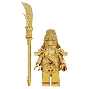 三国风云演义战甲版 赵云关羽吕布刘备马超 积木人仔微观场景盲盒