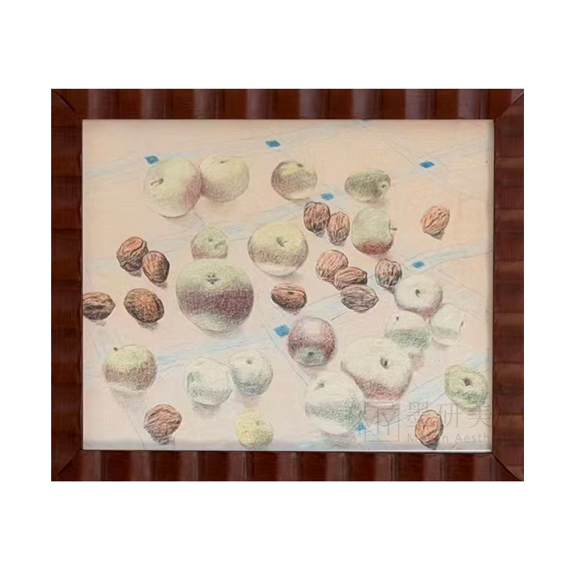 墨研·艺术静物画温馨治愈系插画家居客厅餐厅挂画木质画框装裱