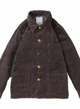 NIAOTU 20ss三袋灯芯绒水洗工装夹克外套男 余文乐 非visvim dcdt