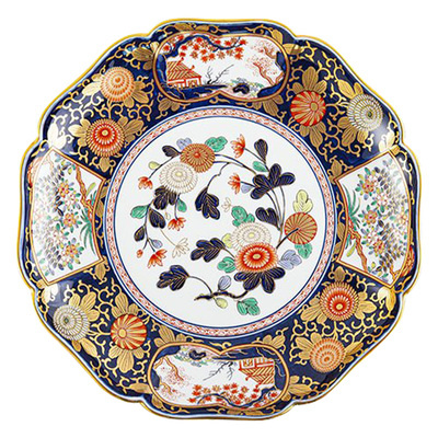 赏美堂有田烧琳派古伊万里手绘盘