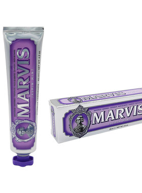 marvis玛尔仕美白牙膏去黄去牙渍