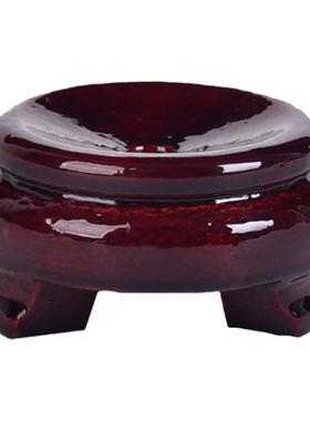 新式风格树脂水晶球摆件饰品底座置物架球托球架矿标摆件支架