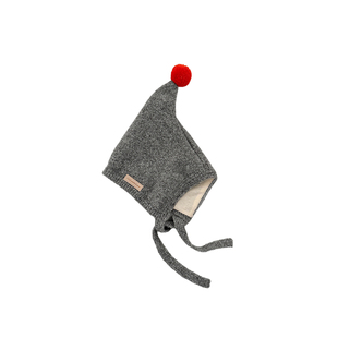 儿童冬季洋气尖顶针织护耳帽男女宝宝加厚保暖帽子婴儿韩版毛线帽