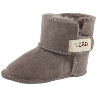 澳洲真羊皮毛一体宝宝鞋婴儿鞋学步鞋软底冬季男女儿童鞋棉雪地靴