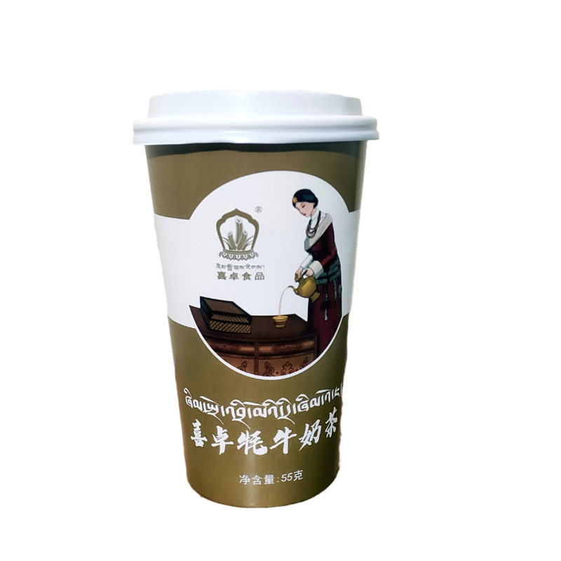 正宗喜卓青稞酥油茶牦牛奶茶杯装