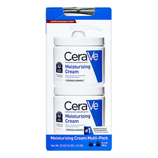 美国直邮 CeraVe适乐肤补水保湿C霜润肤面霜神经酰胺带泵头453g*2