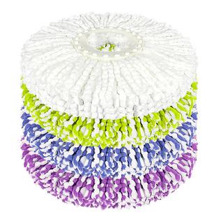 通用拖把头棉头加厚加长拖把杆桶墩布头地拖头旋转托帕脱水替换头