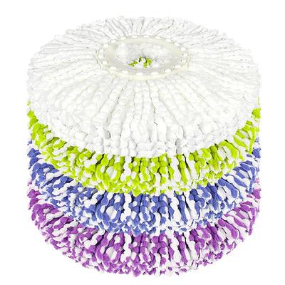 通用拖把头棉头加厚加长拖把杆桶墩布头地拖头旋转托帕脱水替换头