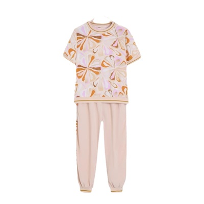 中年女装妈妈夏装短袖套装