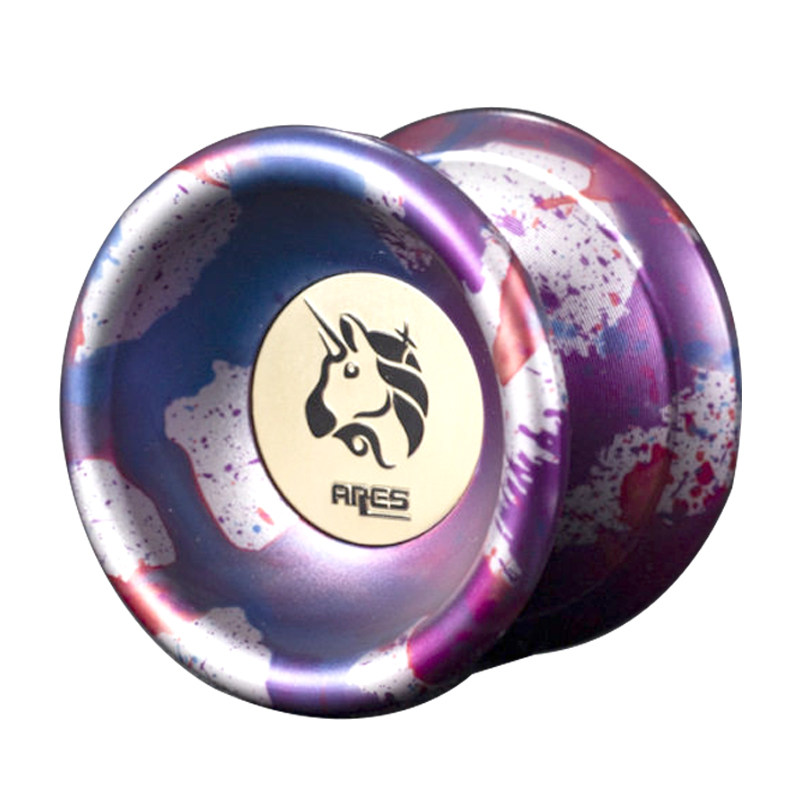 独角兽金属悠悠球铝合金比赛yoyo