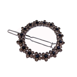 韩国水钻刘海夹蝴蝶结发夹边夹碎发小发卡百搭淑女青蛙扣顶夹成人