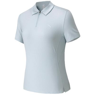 安踏女公主线防晒速干polo衫