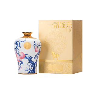 八马茶业福鼎白茶一路连升冰凉感老白茶寿眉瓷罐装2005年原料官方