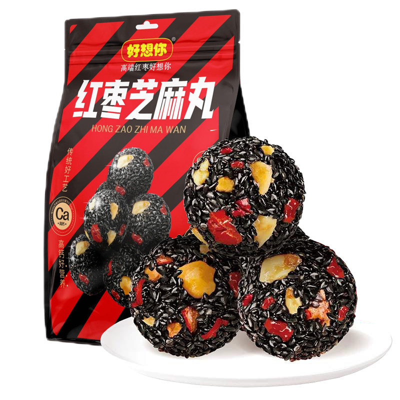 好想你红枣黑芝麻丸153g袋