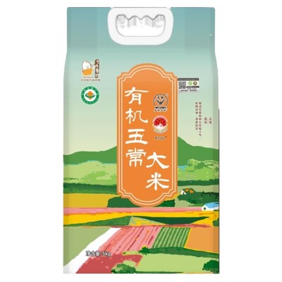 壹升善粮有机五常大米20斤装囤粮