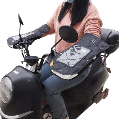 尔行电动车防晒手套四季通用反光