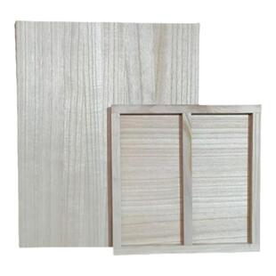 岩彩画板桐木板画框坦培拉框丙烯油画沥粉油实木画板定制内框肌理