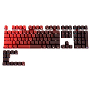 欧希德鸿运当头流光侧刻键帽原厂PBT红色透光键盘TickType EVO80