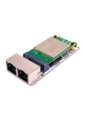 工业级4G路由模块 全网通4G转WIFI网口电信联通移动CPE上网MR100A