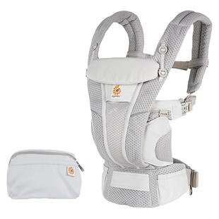 [官方独家]美国ergobaby Deluxe婴儿背带石墨灰二狗omni透气轻便