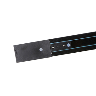 三线轨道条1米1.5米2米3芯导轨条弯接直接轨道射灯cob轨道灯配件