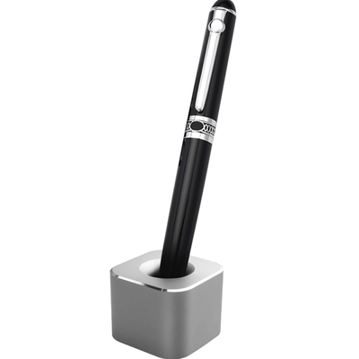 CROSSLINE金属笔筒桌面办公文具创意笔座单个笔插牙刷剃须刀底座