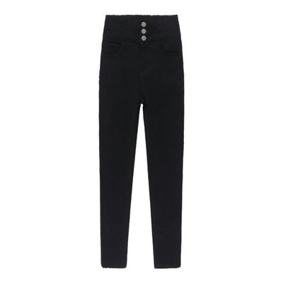 黑色打底裤女外穿魔术小黑裤子秋