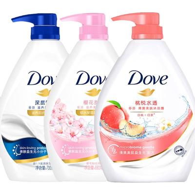 dove多芬沐浴露液乳持久留香体水洗澡沫大容量女男士