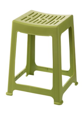 茶花加厚防滑换鞋塑料凳子