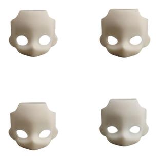 gsc开眼脸壳ob11脸壳空白脸 12分bjd头替换脸粘土人DIY魔改脸现货