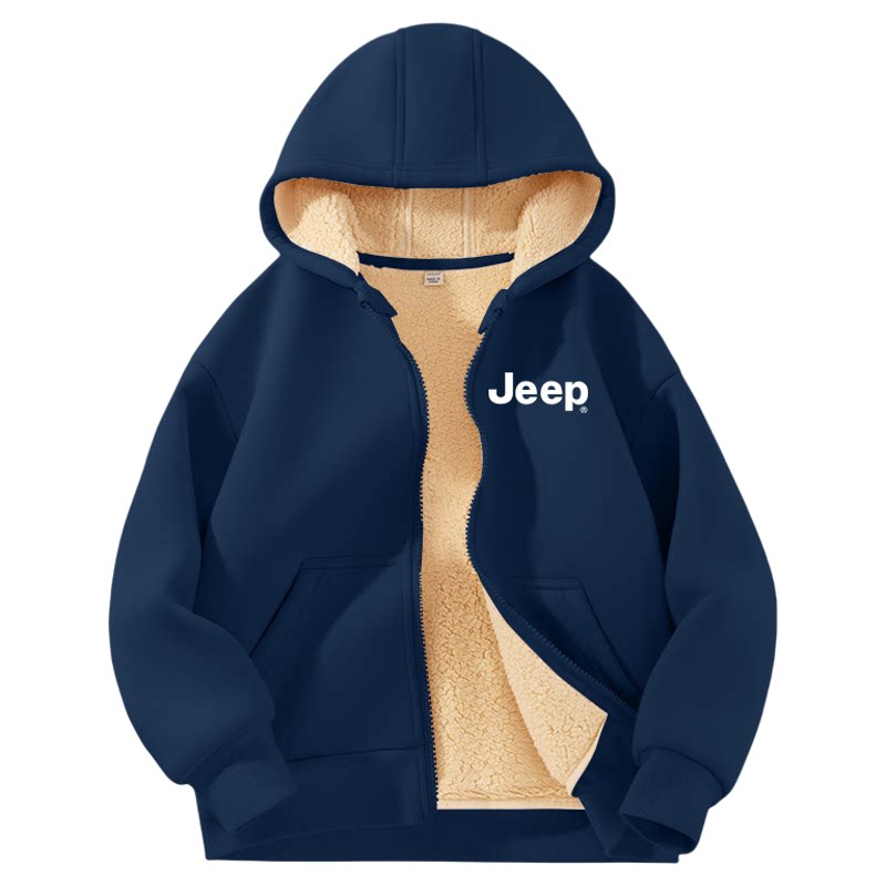 JEEP吉普男童春季中大童连帽开衫