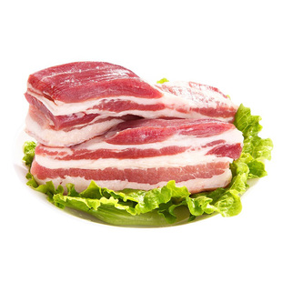 新鲜带皮五花肉散养土猪肉新鲜生猪肉整箱新鲜冷冻五花肉中方五花