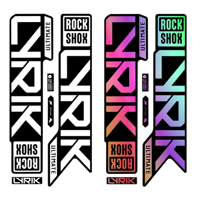 ROCKSHOXLYRIK前叉贴纸防水山地